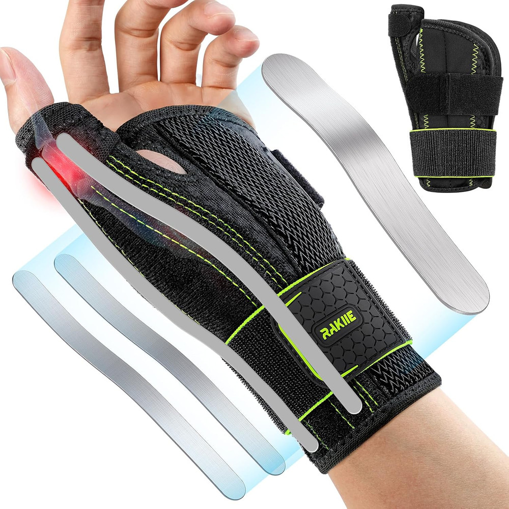 Thumb Brace & Wrist Splint for Left Right Hand, Thumb Spica Support for Arthriti