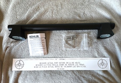 KOHLER Rubicon 16 in. Grab Bar in Matte Black