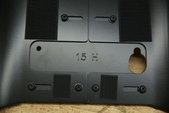 Quantum TB4 Power Chair Seat Back Pan Plate 14-16″W 15″H Mount Backrest Edge 3
