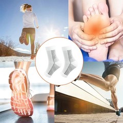 Foot Plantar Fasciitis Arch Support Compression Socks Ankle Heel Brace Sports