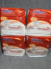 Tranquility Premium OverNight Pull On Underwear 2X-Large 62-80in – 48 Pack Case