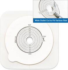 Adhesive Skin Barriers Wafer for KONWEDA Ostomy Two-Piece Bag System (Only…