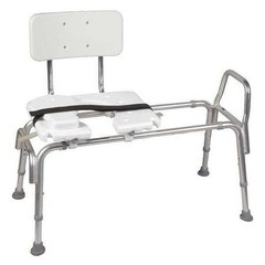 Dmi 522-1734-1900 Smooth Bench, 19″ L, Aluminum, Plastic, Textured