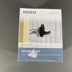 Moen Durable SecureMount 3.17″ Grab Bar Anchors Stainless Steel Chrome SMA1000CH
