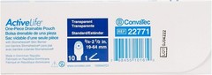 Colostomy Pouch ActiveLife One-Piece System 12 Inch Length 3/4 to 2-1/2 Inch …