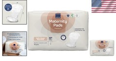 Anatomically Shaped Maternity Pads – 15 Count with Breathable Design for Comfort