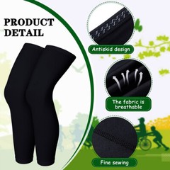 Thigh High Compression Calf Sleeve Stockings Leg Support Pain Relief Men Women