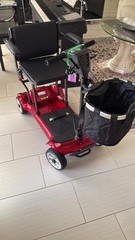 Powered Mobility Scooter for Adults, Seniors – 23MI Extra Long Range Foldable 4
