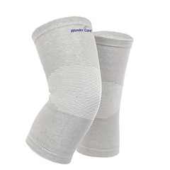 2-Pack Bamboo Knee Compression Sleeve for Men and Xx-Large, Grey