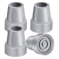 Crutch Tips 7/8 Inch Upgrade Heavy Duty Rubber Crutch Accessories Replacement…
