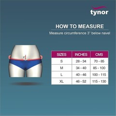 TYNOR Hernia Belt, for Abdominal Support |Adjustable Belt Pack of 1