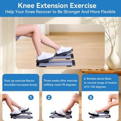 Knee Glide Exercise Equipment ACL PCL MCL Recovery