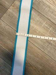 White Hook and Loop Strap Belt Medical Supplies Adjustable Nylon Strap