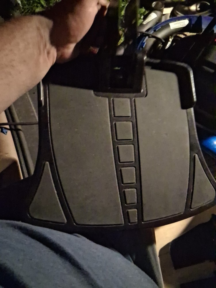 foot rest jazzy 614hd , pride , wheelchair chair , plate footrest pad
