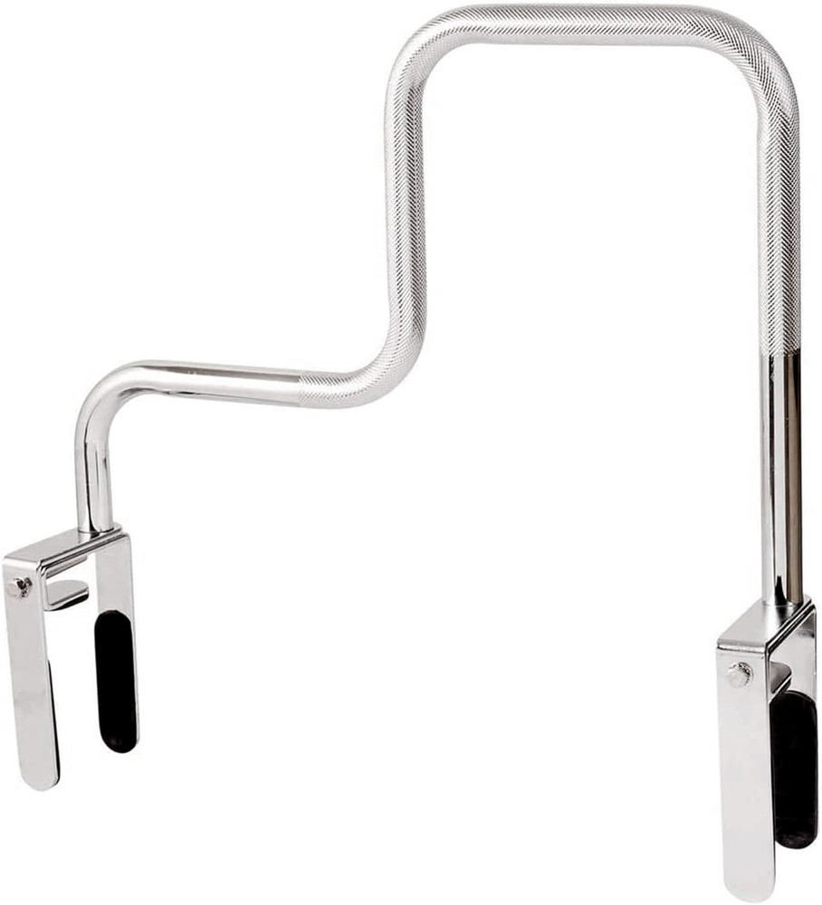 Chrome Plated Adjustable Grab Bars Bathtub & Showers Seniors Rust-Resistant