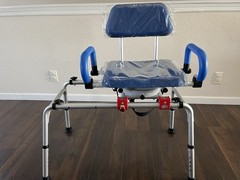 Journey Health Softsecure Rotating Transfer Tub Bench Shower Chair For Inside