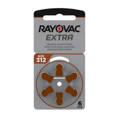 84x Rayovac Extra Advanced Size 312 Mf PR41 Batteries 1.45V Zinc Air