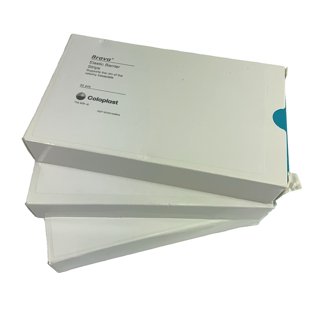 3 Boxes Coloplast 120700 Brava Elastic Barrier Strips 60pcs Exp 2027 *NOTE