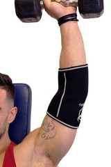 Elbow Sleeves 5mm (1 Pair) – High Performance Sleeve Medium, Black/Grey