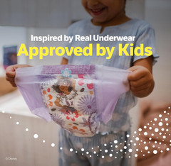 Girls‘ Nighttime Bedwetting Underwear, Size Large 68-95 lbs, 2 Packs of 17