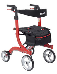 Drive F-22 Rollator Folding Mobility Walker (model GV974RD-T).