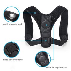 Universal Fit Upper Back Brace Adjustable For Clavicle-Support Back Pain Relief