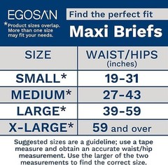 Maxi Adult Diapers with Adjustable Tabs Large Size 2 Count for Urine Protection
