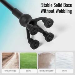 Free Standing Adjustable Foldable Walking Cane, Supports up to 300 lbs