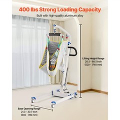 Uimoso Electric Patient Lift Folding Patient Transfer with U-Shaped Sling