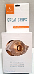 Great-Grips™ Door Knob Grippers Set of 2 in Box Easy Grip Glow in The Dark NEW