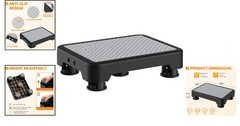 One Step Stools for Adults, Portable Safety Step Platform for Seniors Small Plas