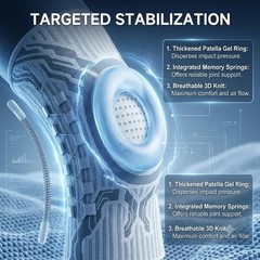 Smart Knob-Type Sports Knee Brace For Joint Pain Meniscus Tear Running Sports
