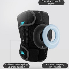 Aolikes 1pcs Knee Brace for Women & Men with Side Stabilizers, Patella Knee Brac