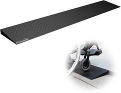 1″ Rise Adjustable Rubber Threshold Ramp for Safe Wheelchair Access – 2500 lbs