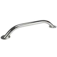 Stainless Steel 12″ Grab Handle Handrail Polished with Round Base