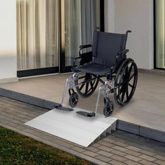GRAVEE Adjustable Aluminum Threshold Ramp 1/2/3/4/5″ Rise Door Ramp