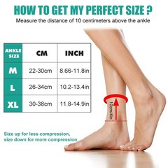Ankle Support Brace For Man Women With Side Stabilizer Recovery