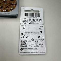 40 Power One PowerOne 312 Hearing Aid Batteries – 5 Packages of 8 – Exp 08/2027