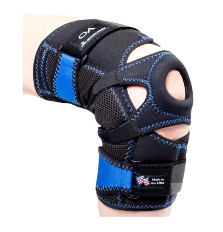 New Optios OA Wrap Around Knee Brace Osteoarthritis Support XXXXL – LEFT