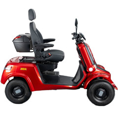 1000W Heavy Duty 4 Wheel Mobility Scooters 60V Max Weight Capacity 800 lbs NEW
