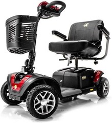 Golden Technologies – Buzzaround Ex – Travel Scooter – 4-Wheel – Red