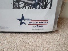 Drive Eagle Series General Use Foam Wheelchair Seat Cushion 20 x 16 x 3 * NEW