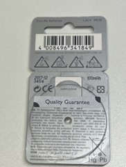 PowerOne Hearing Aid Batteries 48 Batteries P10 & P 13 exp 12/ 2017 Germany 🔥