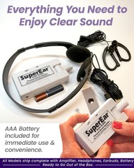 – Hearing Amplifier, Personal Headphones, Audio Accessories