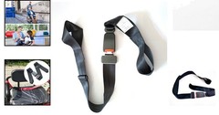 Easy-to-Use Wheelchair Seat Belt – Adjustable with Quick-Release Buckle 47.3 in