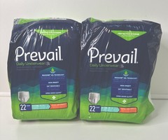 Prevail Youth Small – Box Of 2 Packages 22 Count Each- 44 Total
