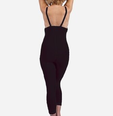 Choose Design Veronique Zippered Full Body Girdle M 855 Crotchless Straps