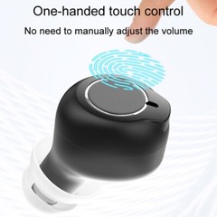 Rechargeable Digital Invisible Hearing Amplifier Sound Collector Touch Control
