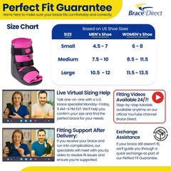 Womens Short Air Walker Boot in Pink – CAM Boot for Ankle and Foot Injuries