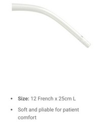 Lot of 10 Fine Tip 12Fr Yankauers: Argyle 8888504001 For Oral Suction; See Note